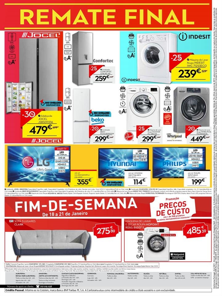 Antevisão Folheto CONFORAMA Promoções de 10 a 3