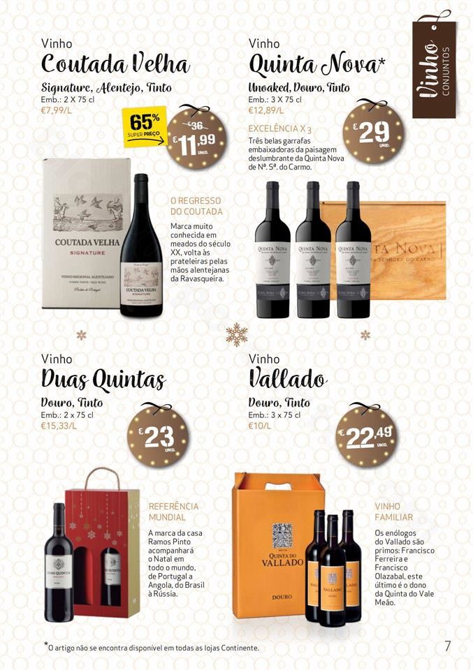 Continente presentes de natal 29 outubro a 24 deze