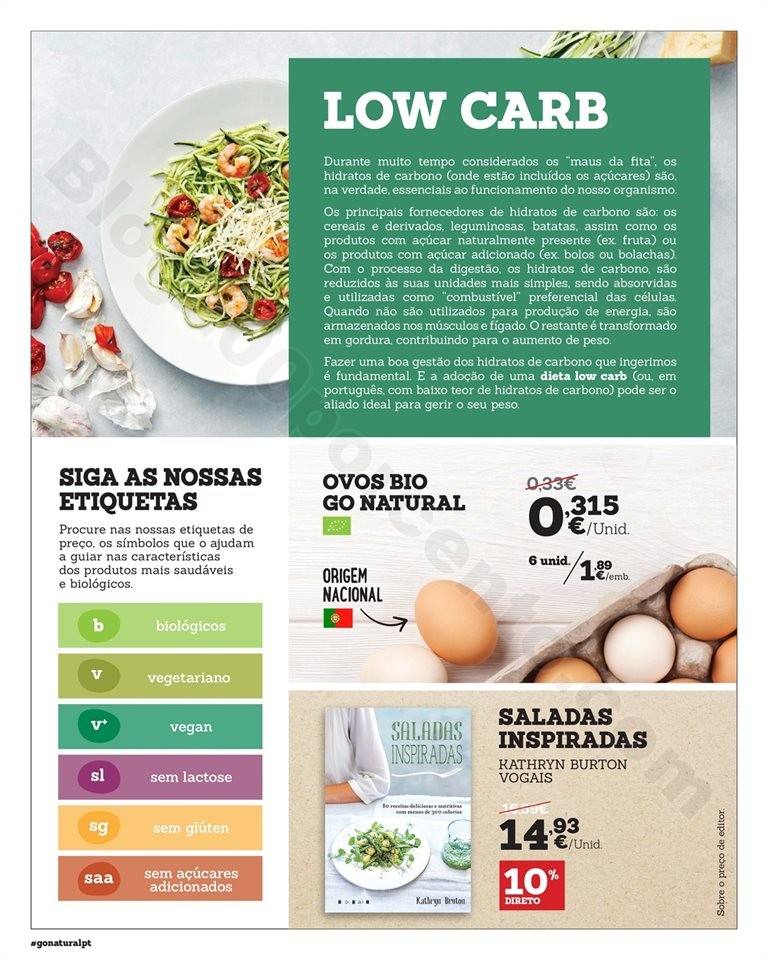 Antevisão Folheto GO NATURAL Promoções de 26 fe