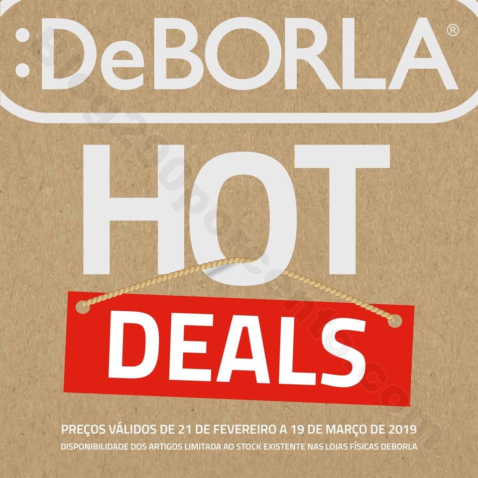 Antevisão Folheto DEBORLA Hot Deals 21 fevereiro 