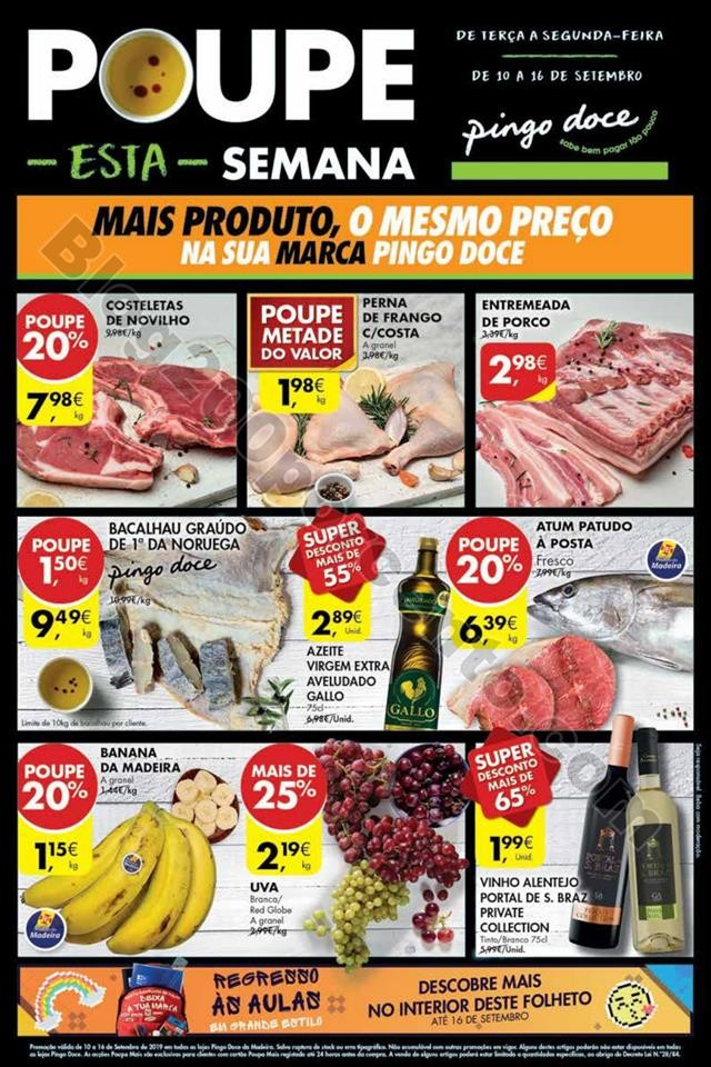 Antevisão Folheto PINGO DOCE Madeira promoções 