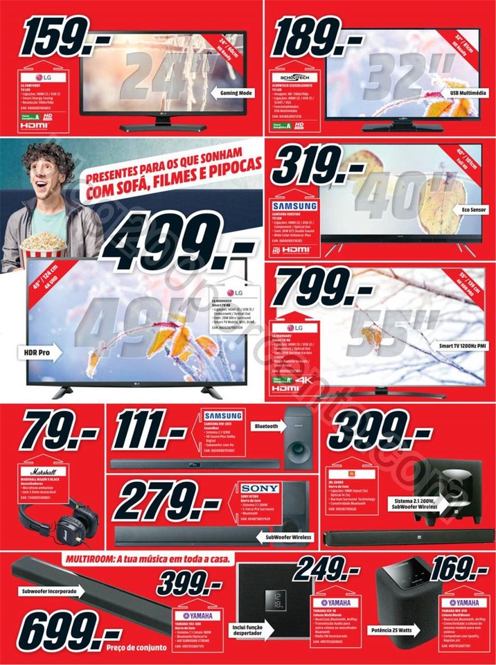 Antevisão Folheto MEDIA MARKT Natal promoções d
