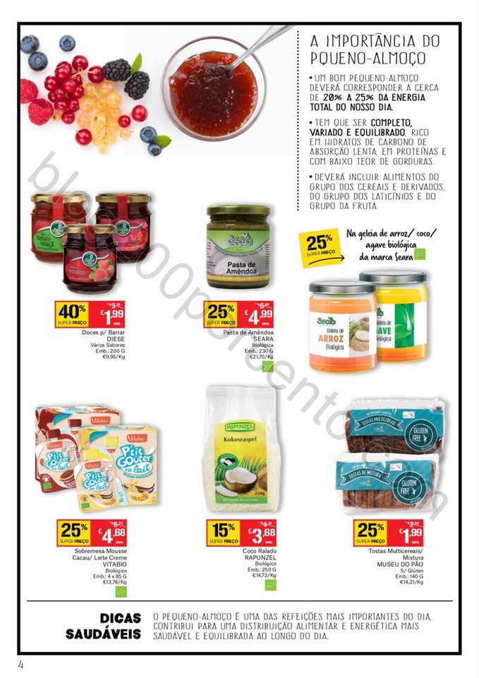 Antevisão Folheto CONTINENTE Alimentação Saudá