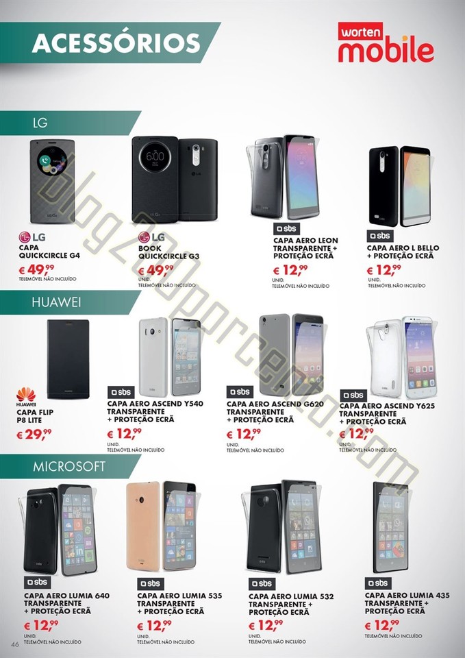 Novo Folheto WORTEN Mobile promoções de 3 a 31 d