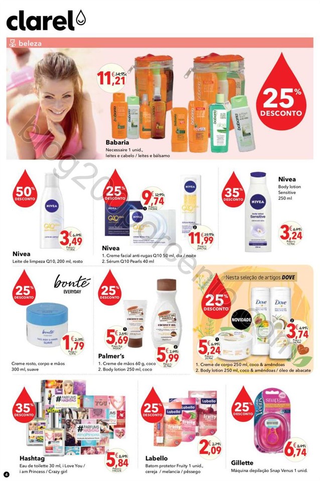 Antevisão Folheto CLAREL Promoções de 25 maio a