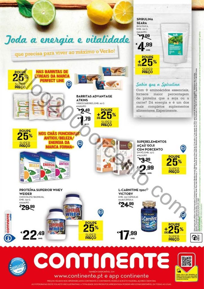 Antevisão Folheto CONTINENTE Bazarão promoções