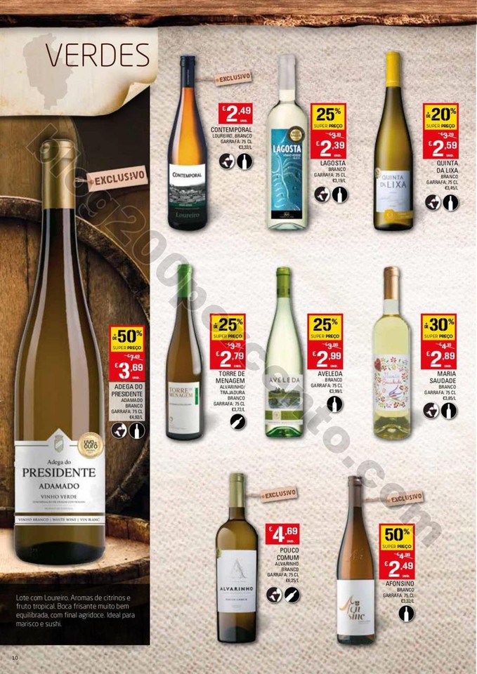 Antevisão Folheto CONTINENTE Vinhos promoções d