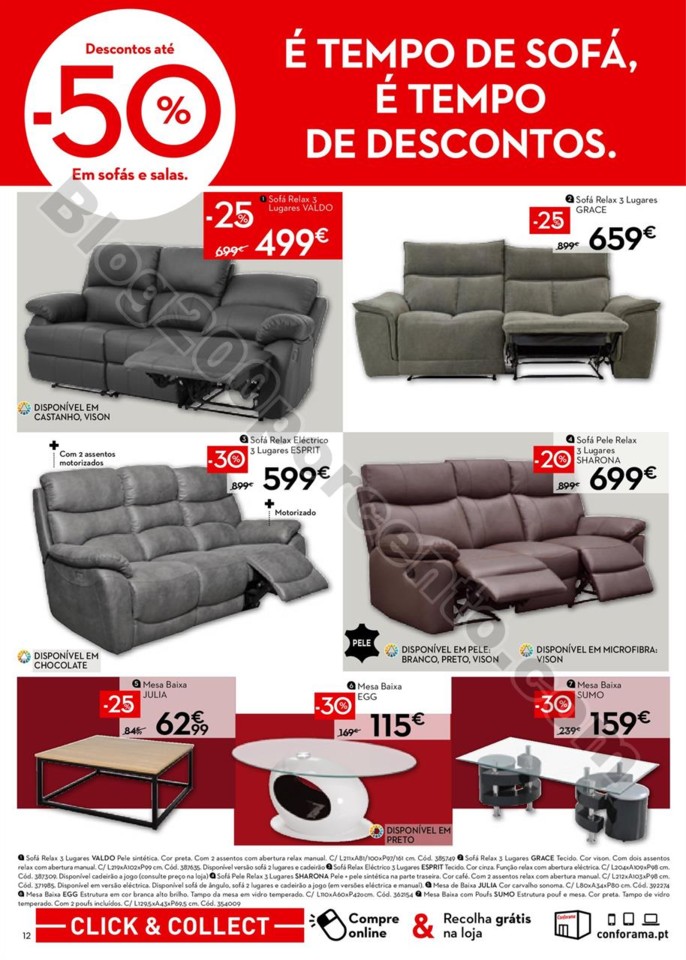 Antevisão Folheto CONFORAMA Promoções de 7 a 28
