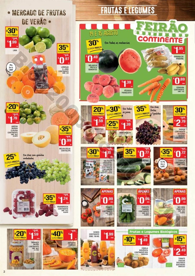 Antevisão Folheto CONTINENTE Promoções de 14 a 