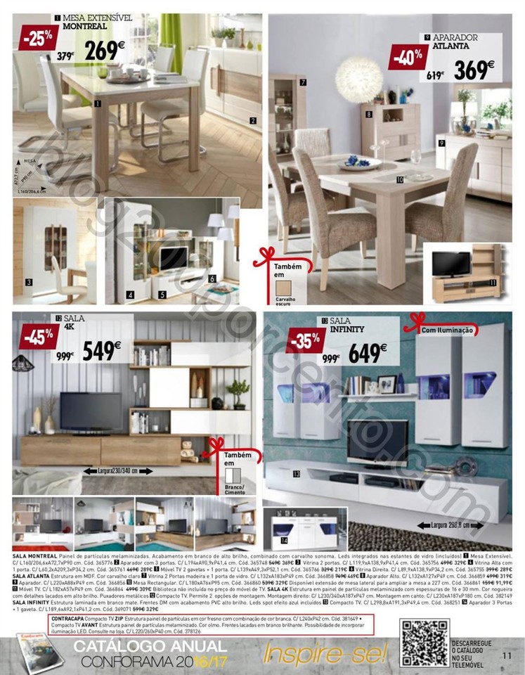 Antevisão Folheto CONFORAMA Natal Promoções de 