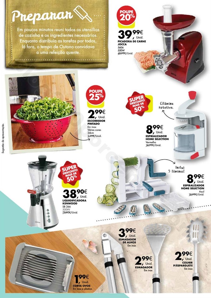 Antevisão Folheto PINGO DOCE Bazar promoções de