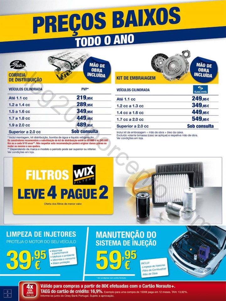 Novo Folheto NORAUTO Promoções de 15 março a 20