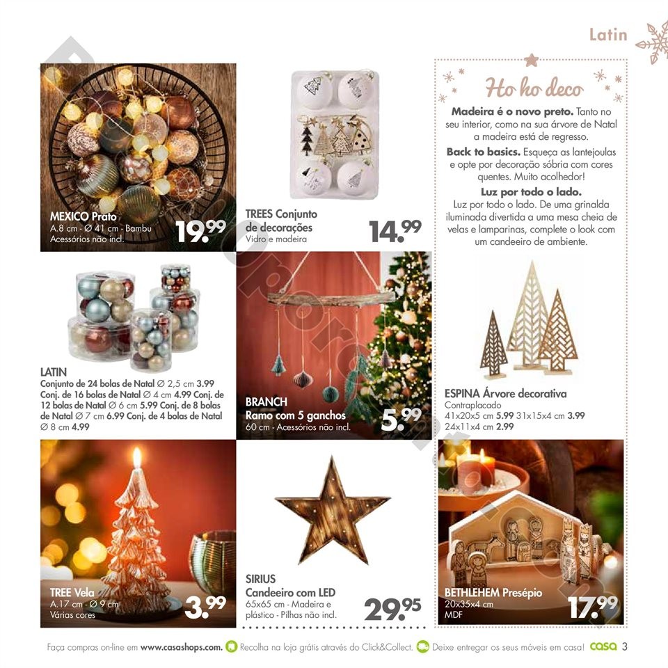 Antevisão Folheto CASA Natal 29 outubro a 25 nove