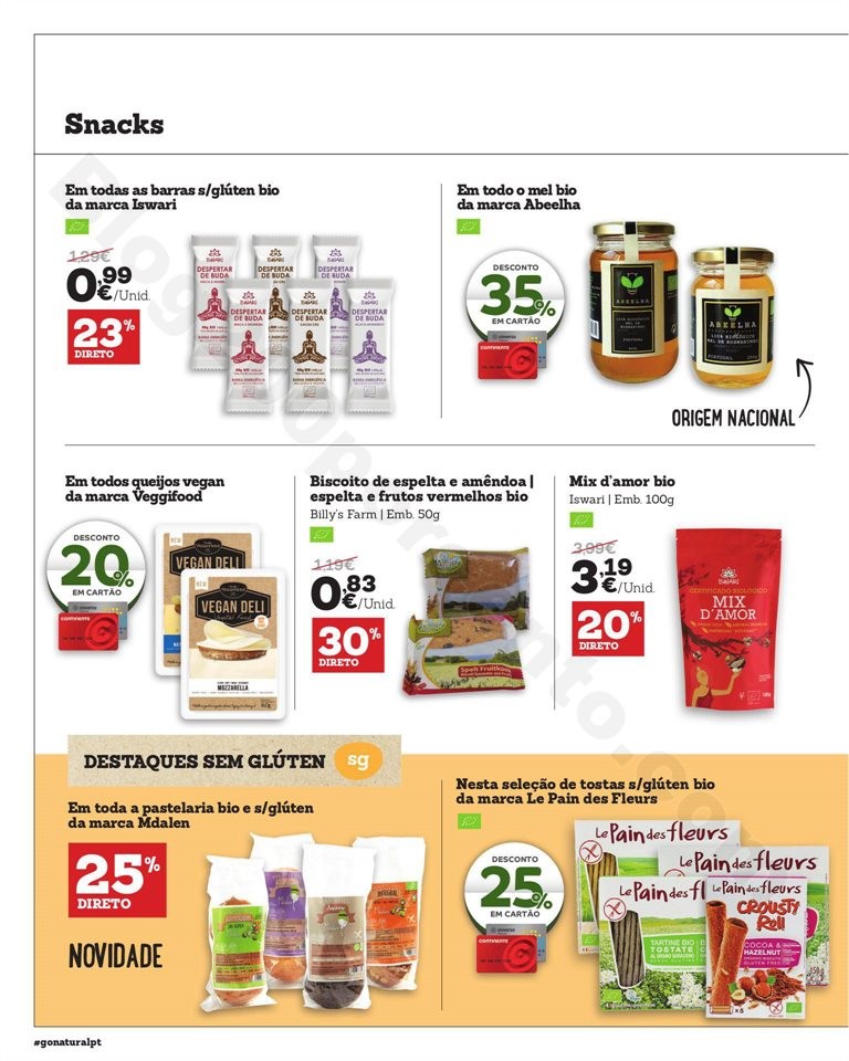 Antevisão Folheto GO NATURAL Promoções de 29 ja