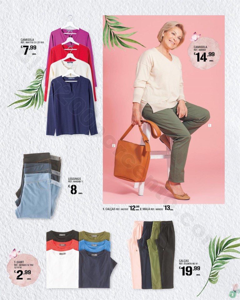 Antevisão Folheto CONTINENTE Moda Primavera promo