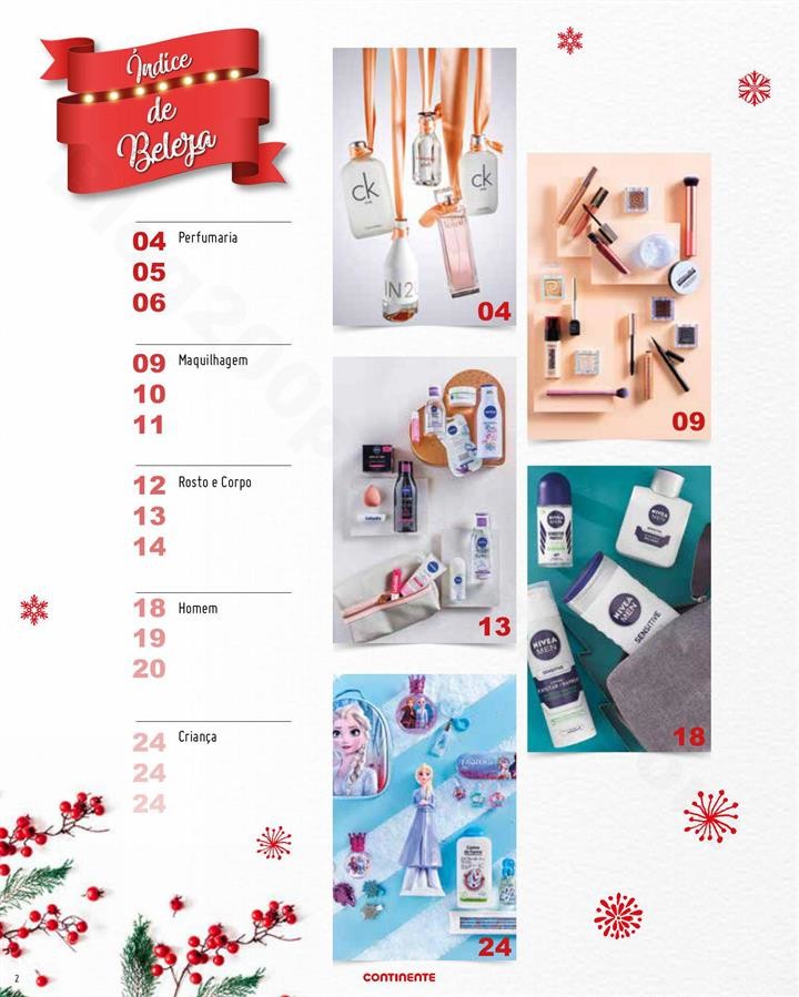 Natal em beleza CONTINENTE 29 outubro a 15 novembr