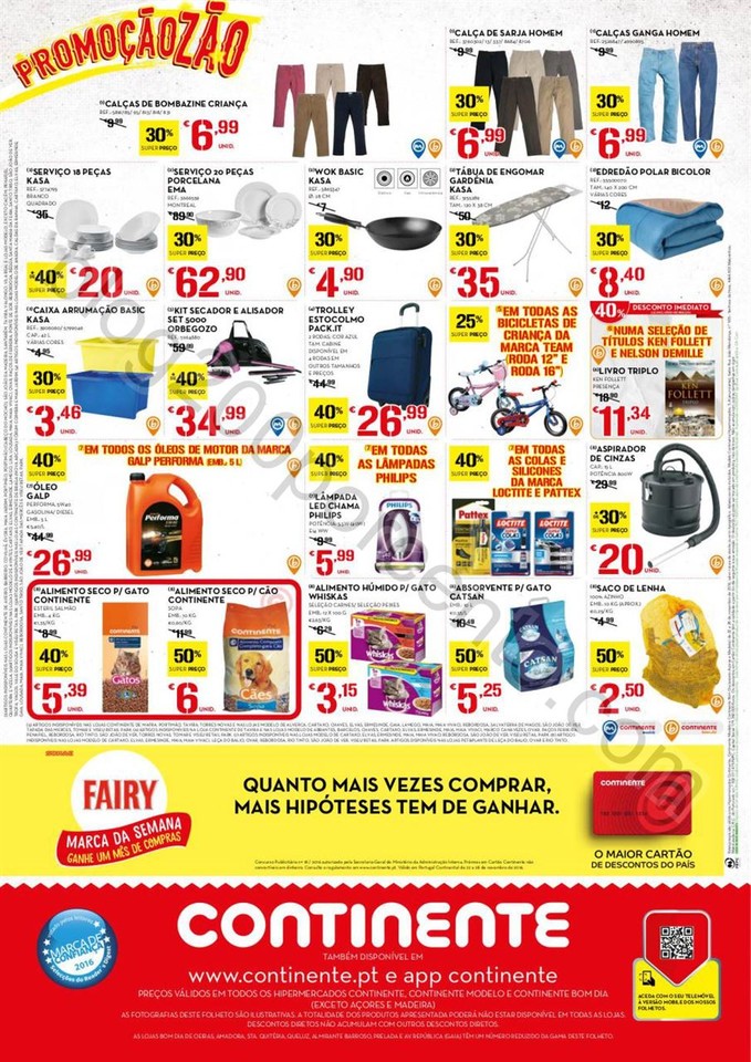 Antevisão Folheto CONTINENTE Promoçãozão de 22
