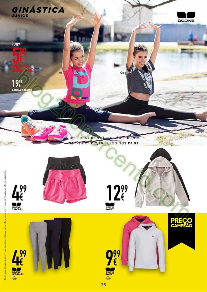 Novo Folheto SPORT ZONE promoções de 28 março a