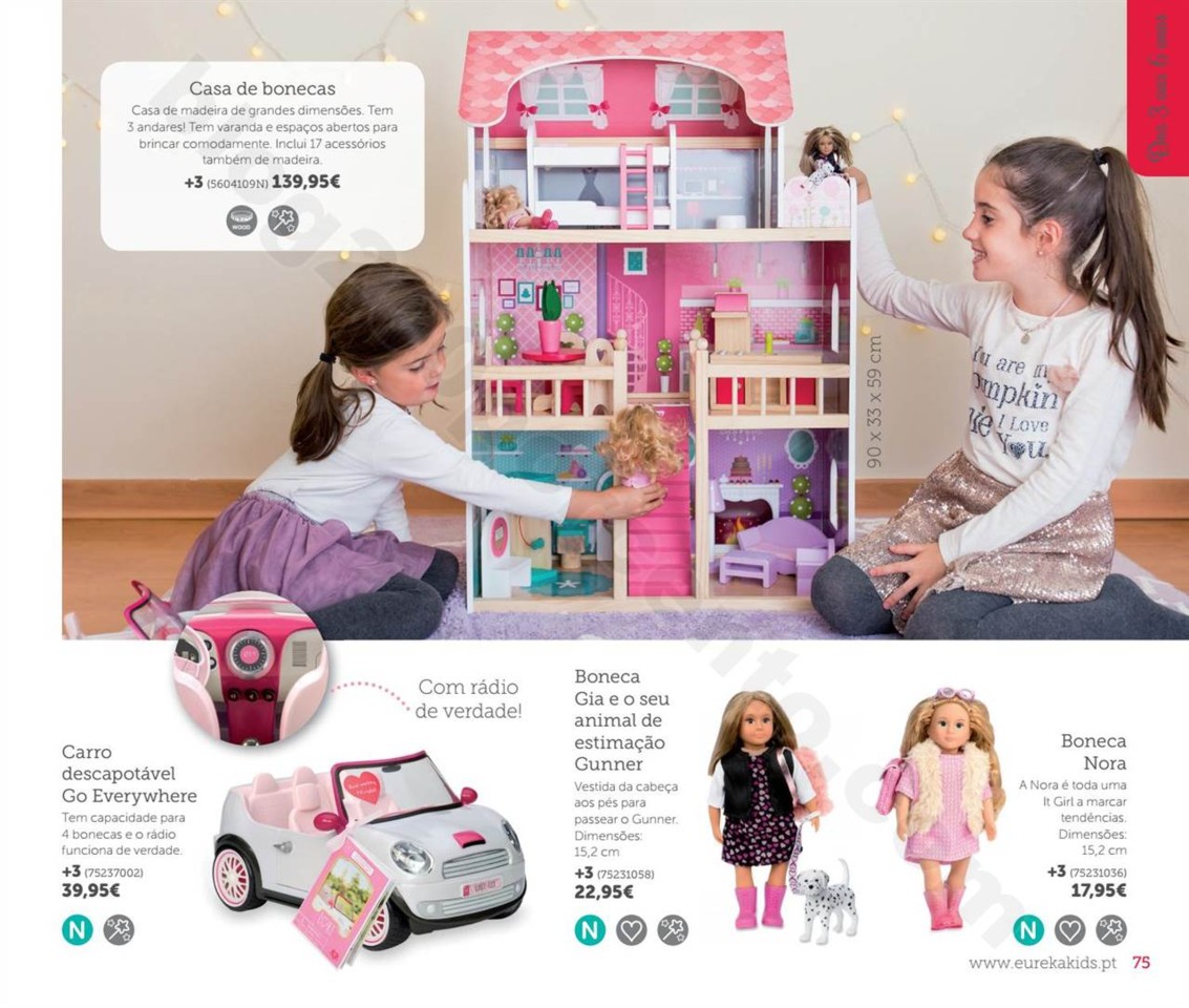 Antevisão Folheto Brinquedos EUREKAKIDS Natal 201