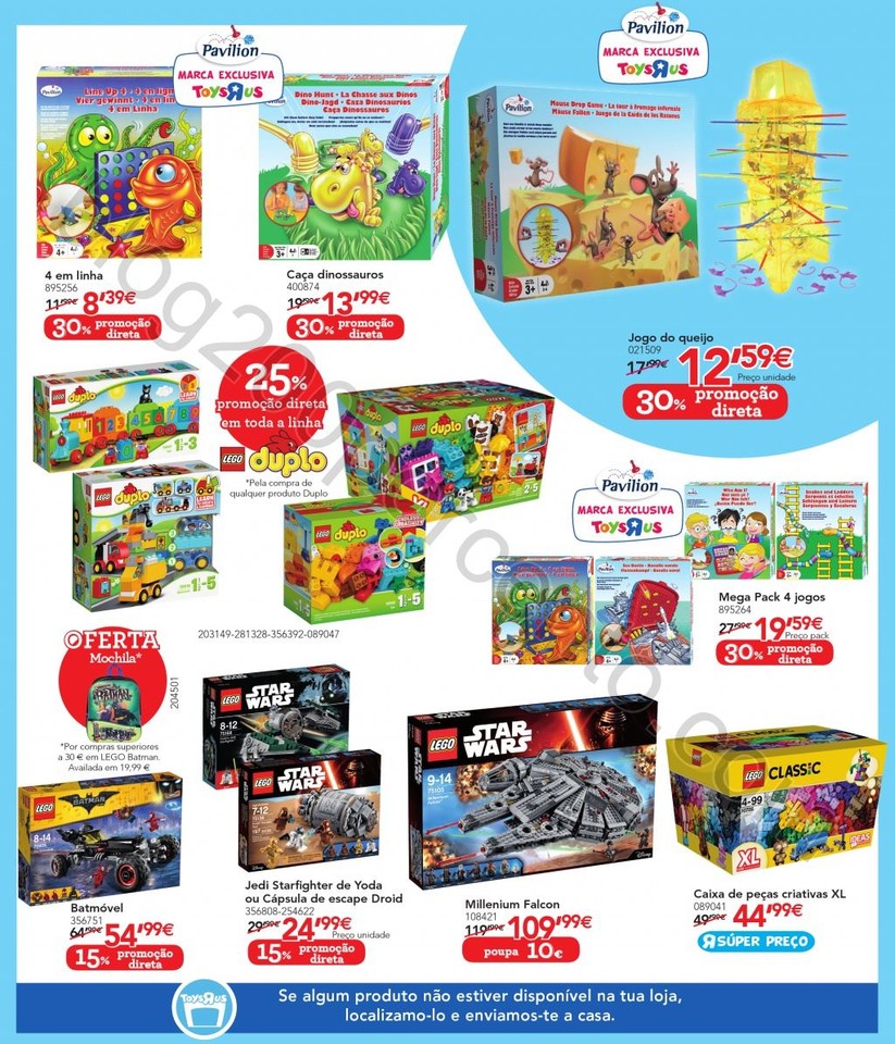 Antevisão Folheto TOYSRUS Promoções de 30 març