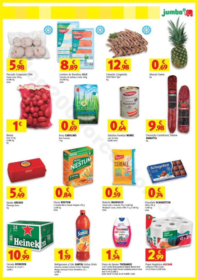 Antevisão Folheto JUMBO Fim de semana promoções