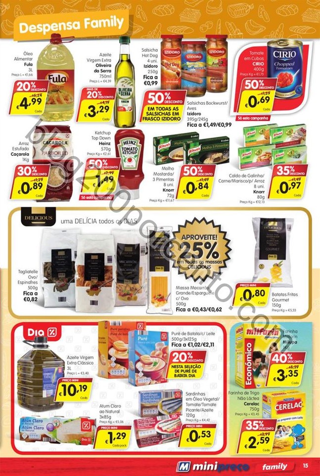 Antevisão Folheto MINIPREÇO Family Promoções d