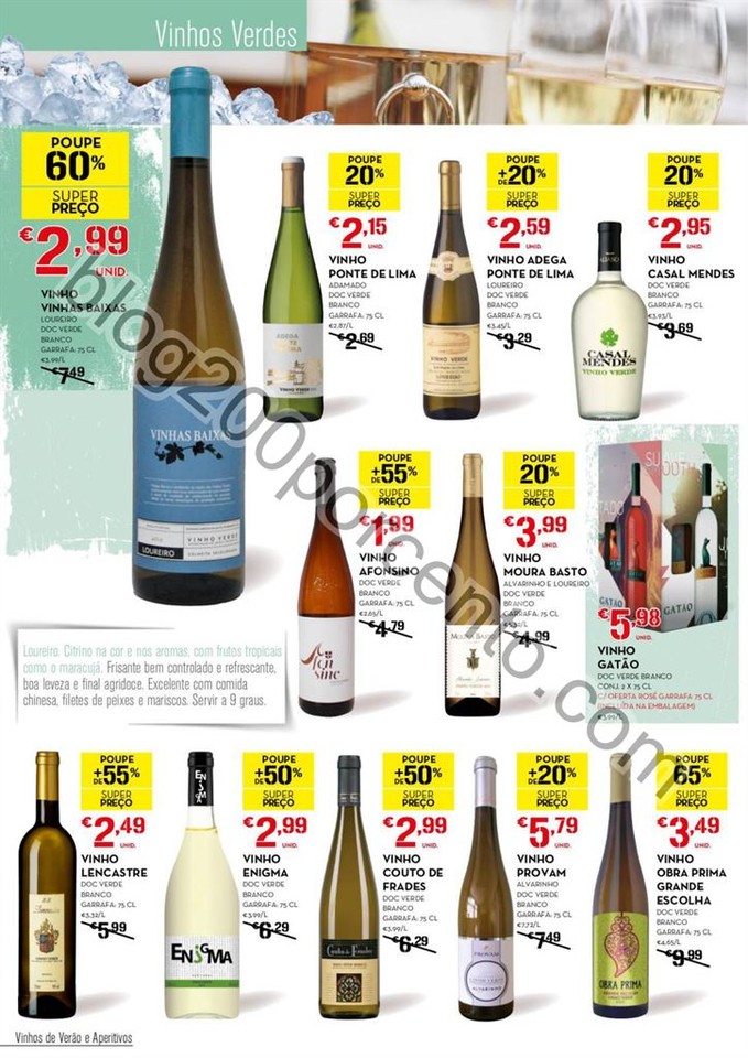 Antevisão Folheto CONTINENTE Vinhos e Aperitivos 