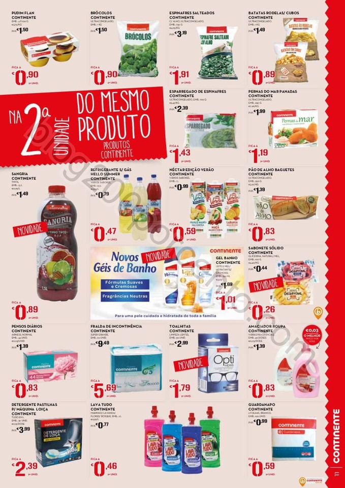 Antevisão Folheto CONTINENTE Promoções de 6 a 1