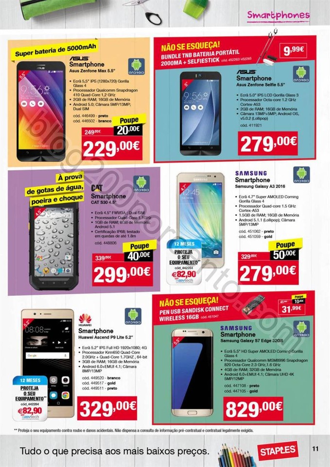 Novo Folheto STAPLES promoções de 8 a 27 setembr