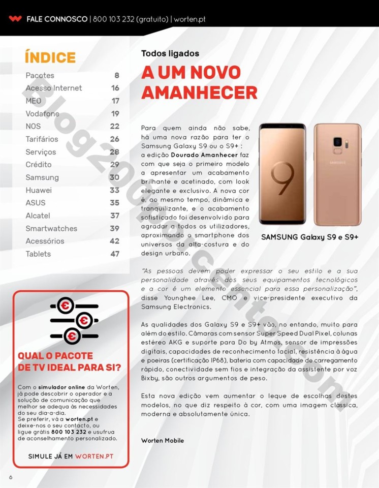 Antevisão Folheto WORTEN Mobile Promoções de 2 