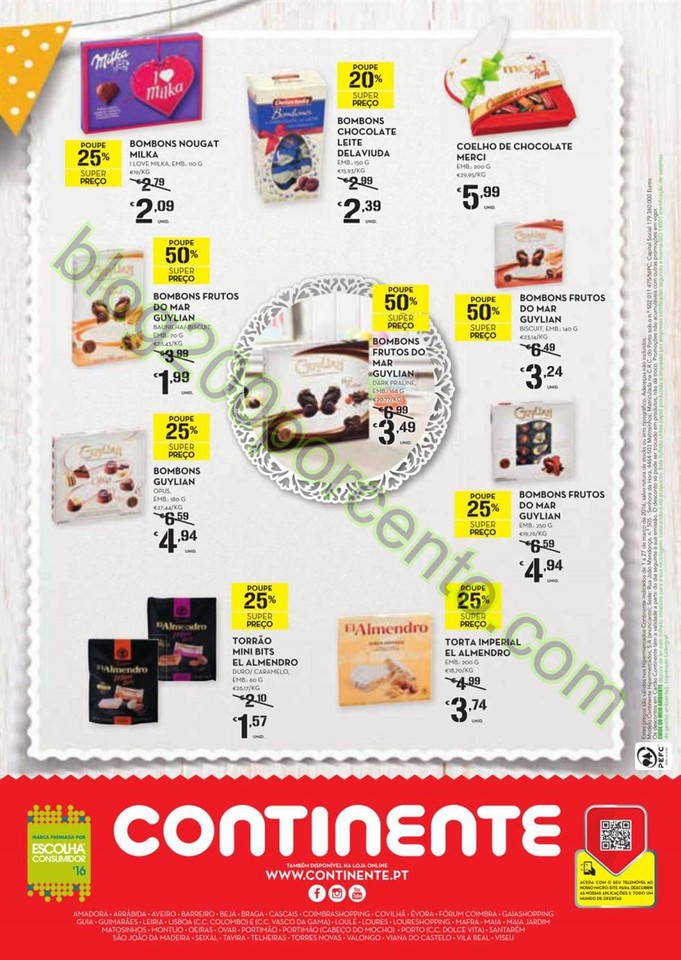 Antevisão Folheto CONTINENTE Páscoa de 1 a 27 ma