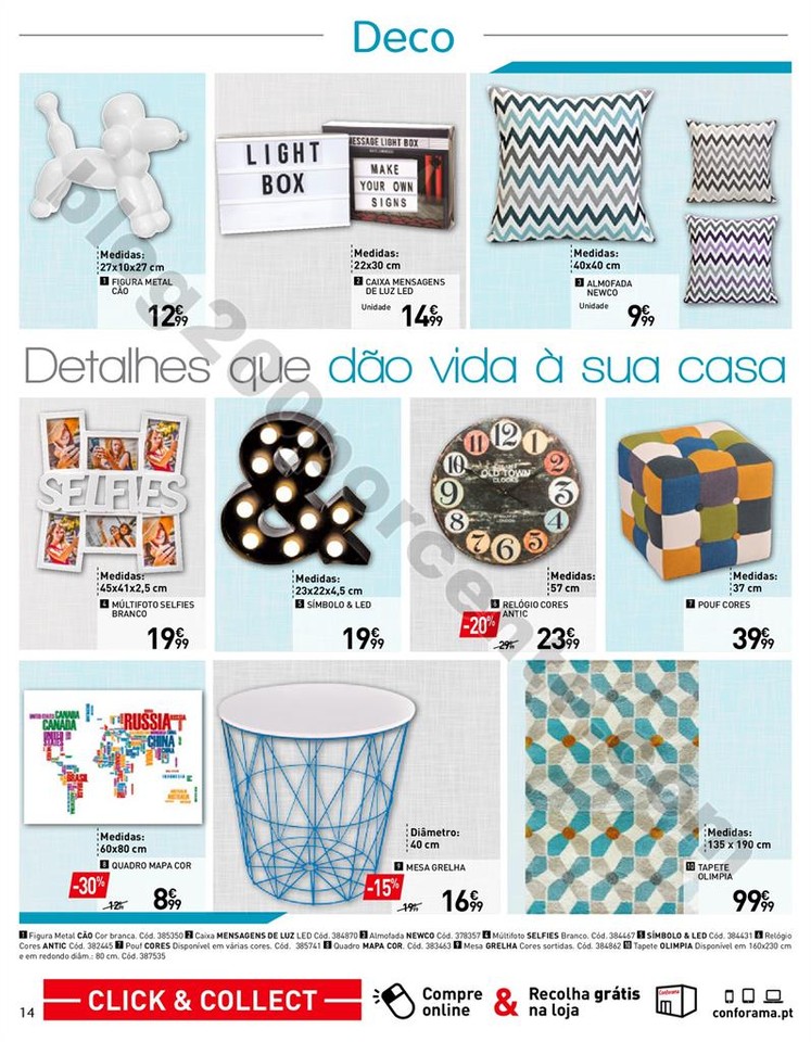 Antevisão Folheto CONFORAMA 24 agosto a 14 setemb