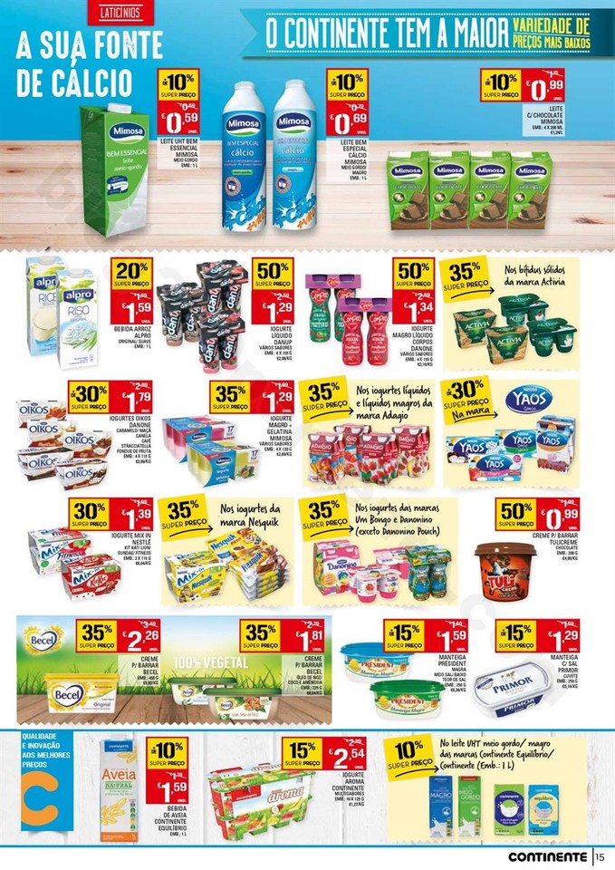 Antevisão Folheto CONTINENTE Promoções de 10 a 