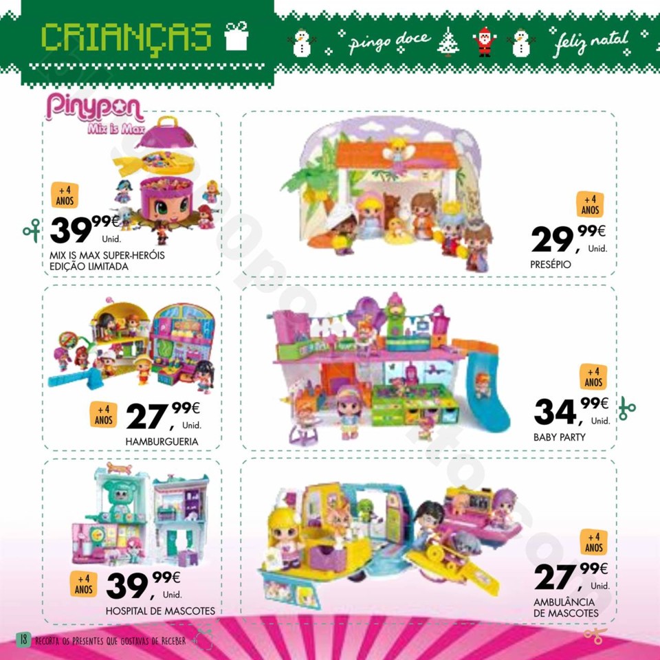 Antevisão Folheto PINGO DOCE Brinquedos Natal at