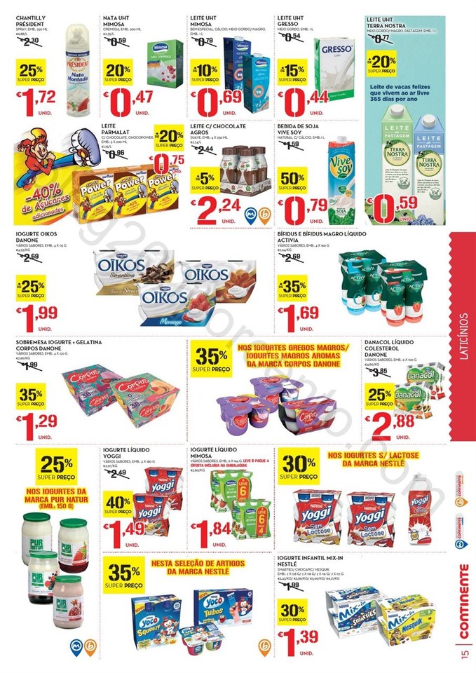 Antevisão folheto CONTINENTE Promoções de 18 a 
