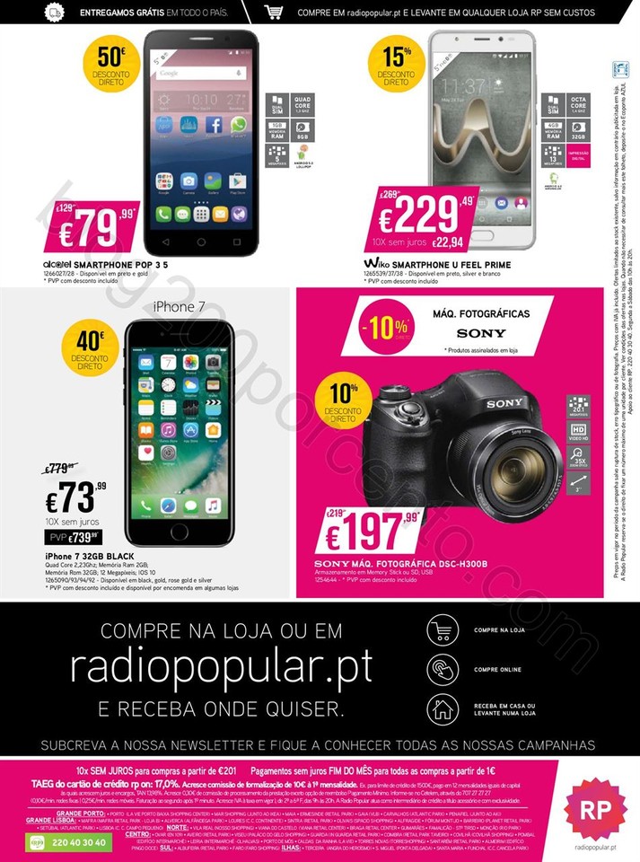 Antevisão Folheto RADIO POPULAR Promoções de 28