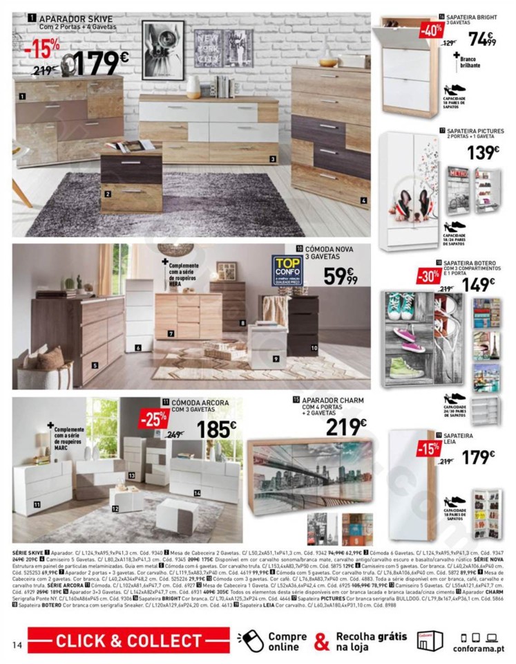 Antevisão Conforama promoções de 2 a 23 novembr