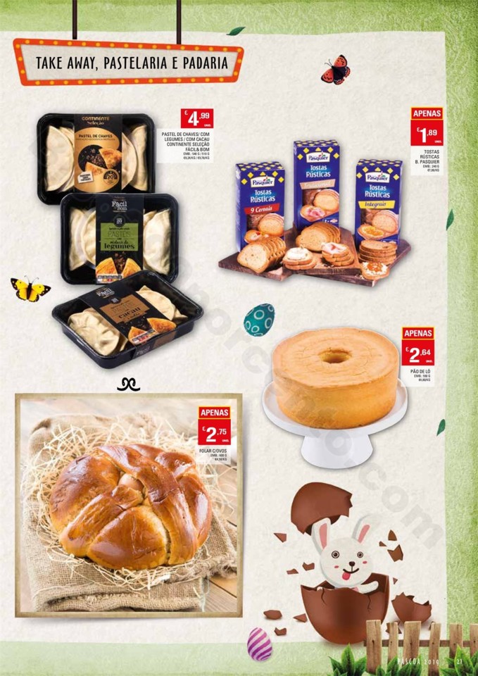 Antevisão Folheto CONTINENTE Madeira Páscoa Prom