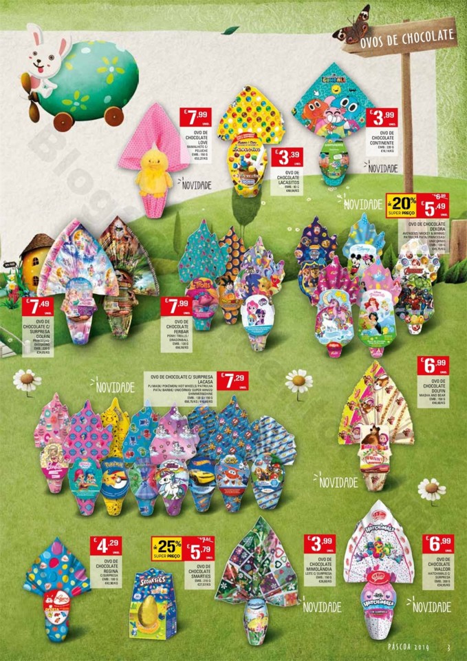 Antevisão Folheto CONTINENTE - MODELO Páscoa Pro