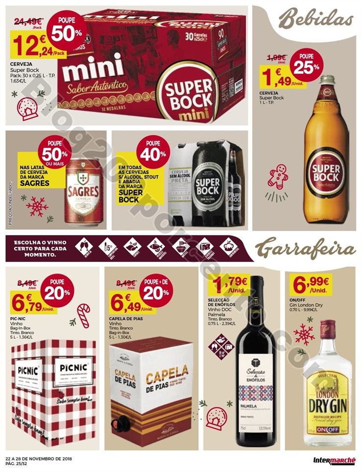 Antevisão Folheto INTERMARCHÉ Promoções de 22 