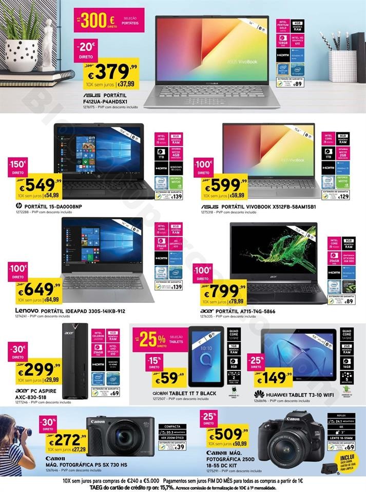 Antevisão Folheto RADIO POPULAR Promoções de 5 