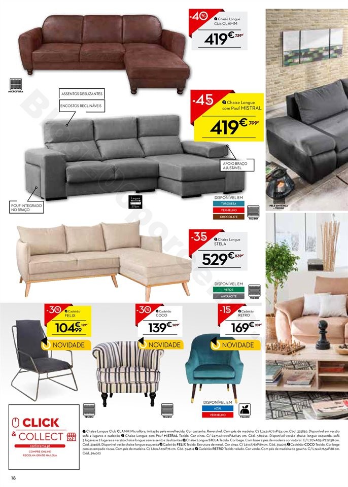 Novo Folheto CONFORAMA promoções até 21 feverei