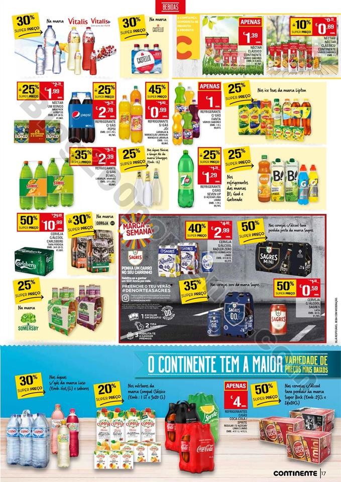 Antevisão Folheto CONTINENTE Promoções de 23 a 