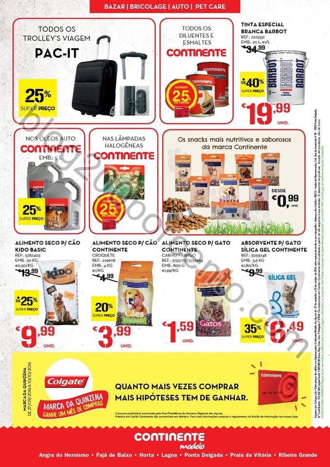 Antevisão Folheto CONTINENTE Açores promoções 