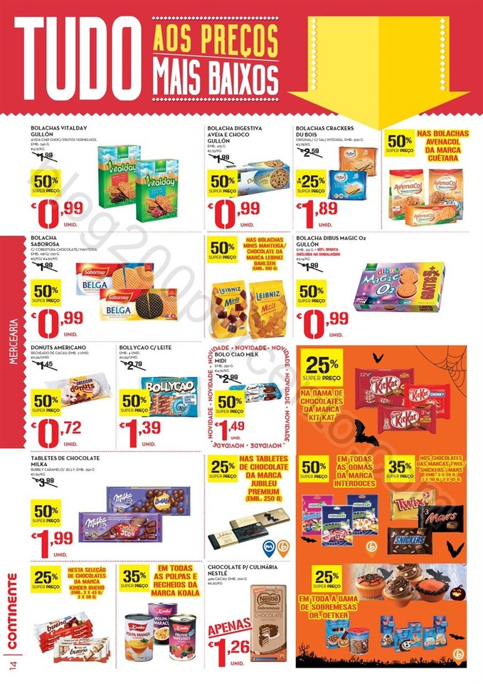 Antevisão folheto CONTINENTE Promoções de 18 a 