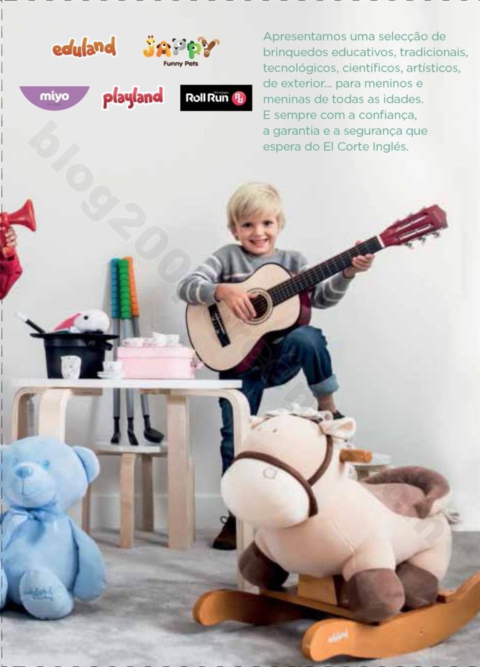 Antevisão Folheto Brinquedos Natal El Corte Ingl