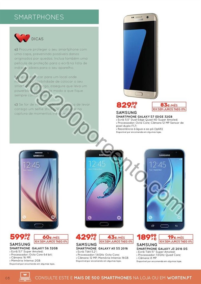 Antevisão Folheto WORTEN Mobilidade de 14 julho a