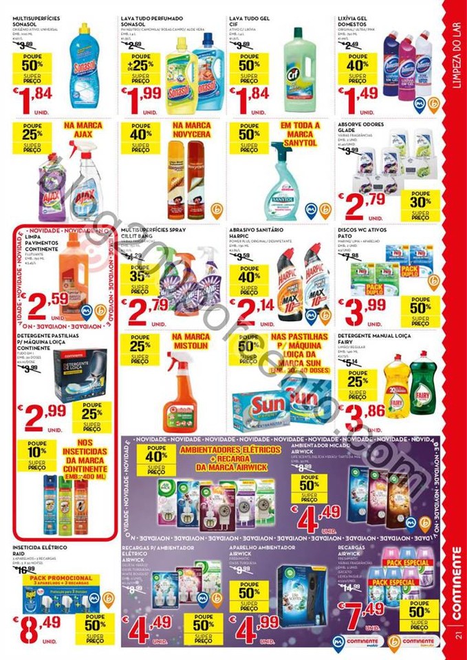 Antevisão Folheto CONTINENTE Promoções de 7 a 1