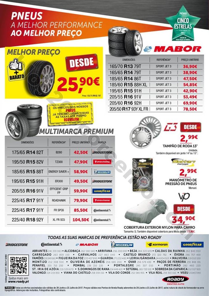 Antevisão Folheto ROADY Promoções de 29 junho a