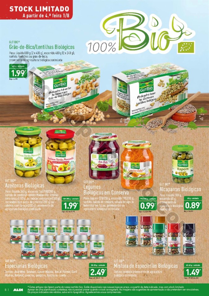 Antevisão Folheto ALDI Promoções a partir de 1 